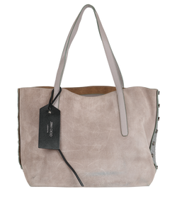 Locket Shopper, Leather, Silver/ Lilac, T/DB, 1*